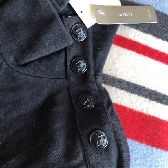 J.Crew Button Shoulder Turtleneck, Sz S, NWT - Picture 2 of 4